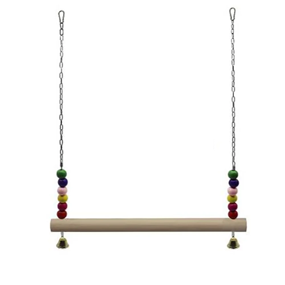 Большие куриные Лестничные Качели Висячие деревянные перчи Длиннохвостый