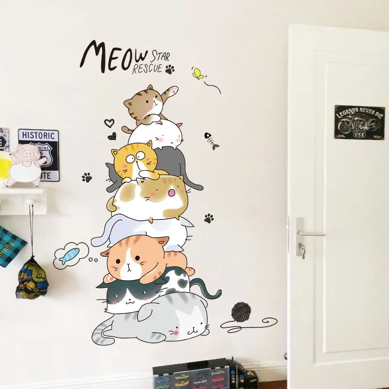 

wall stickers stickers room bedroom decoration wallpaper door stickers home stickers cartoon animation stickers room decoration