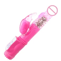telescopic rabbit rotating stick womens vibration av massage stick vibrator sex toys for women