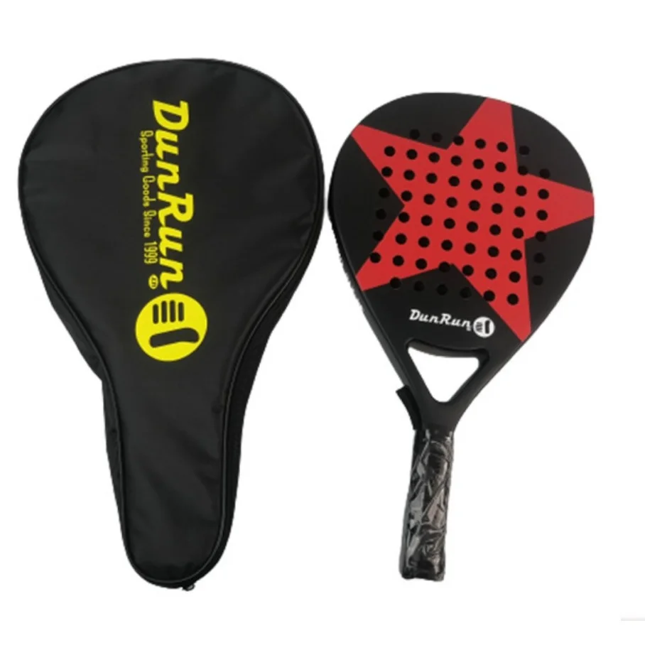 

Beach Cricket Racket Carbon Fiber Padel EVA Surface Adult Professional Sports Tennis Racket With Bag For Men Women Child -40