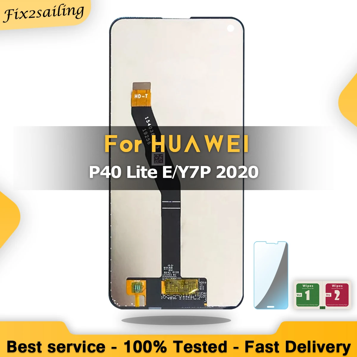 6 39 &quotновая Замена для Huawei P40 lite E ART-L29 /Y7P 2020 ART-L28/Honor play 3 ЖК-экран ЖК-дисплей
