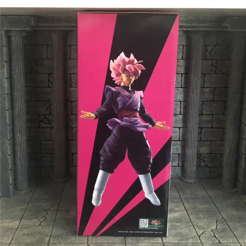 

20cm BANDAI Dragon Ball Super Saiyan ROSE Black Son Goku Action PVC Collection Model Toy Anime Figure Toys For Kids