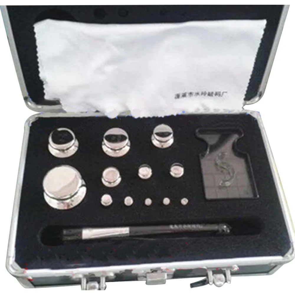 F1 Grade 24pcs 1mg-500g 304 Stainless Steel Digital Scale Calibration Weights Kit Set w Certificate precision Packed | Инструменты