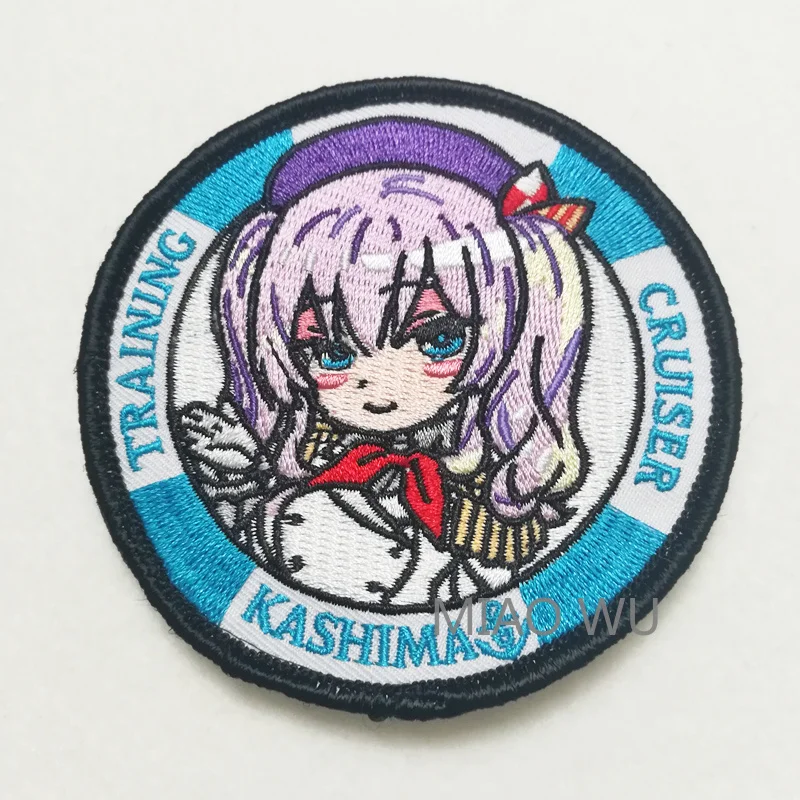 Коллекция канья из аниме Kantai нашивка с вышивкой коллекционный косплей