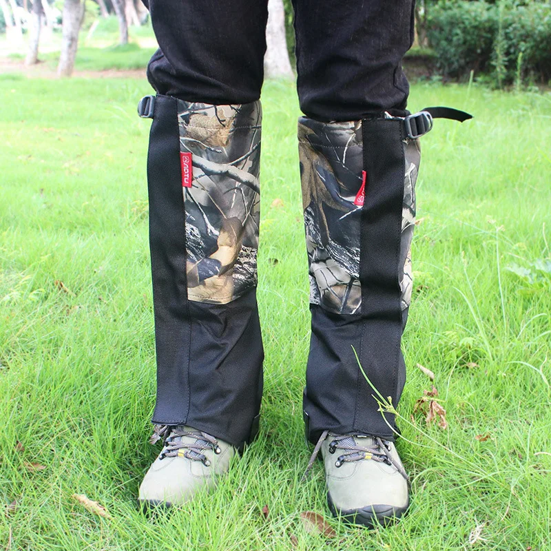 Зимние уличные спортивные гетры леггинсы с защитой от царапин походные