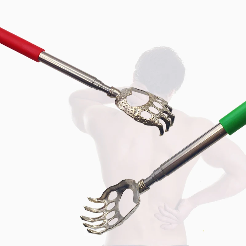 Телескопическая чесалка для спины телескопическая кожи головы|Массажные