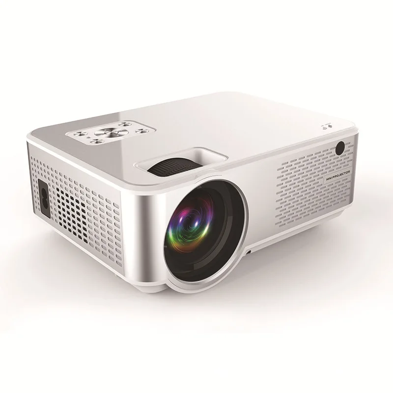 

AMYGOJJ C9UP Android Projector 1280*720P Support 4K Videos Via HDMI Home Cinema Movie Video Projector