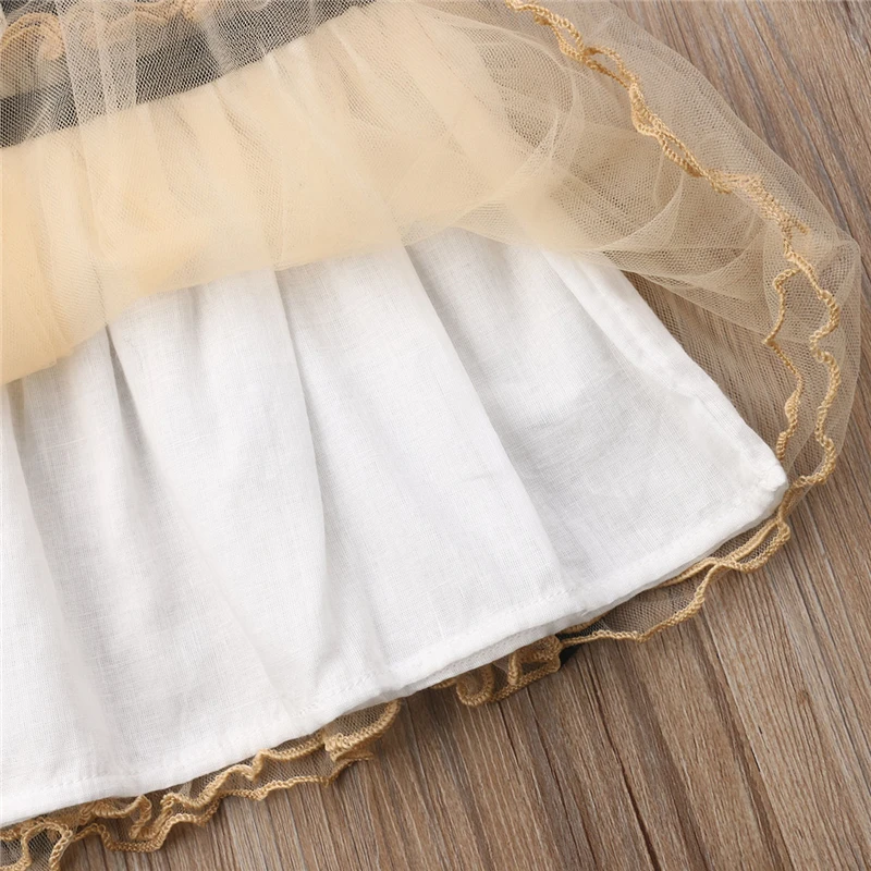 Тюлевое платье-пачка для девочек без рукавов с бантом | Детская одежда и обувь