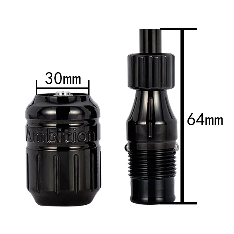 Высококачественные 30 мм ручки для татуировок из нержавеющей стали