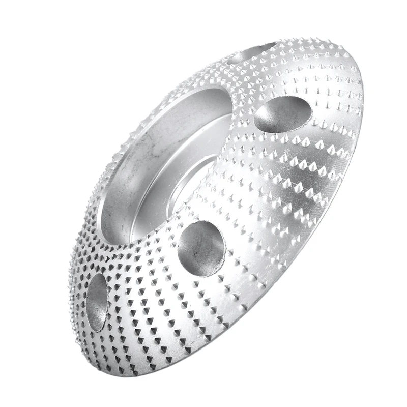 

4.5Inch Wood Shaping Disc Round Carving Disc with Hole 22mm Bore Sanding Grinder Wheel for 115 125 Angle Grinder