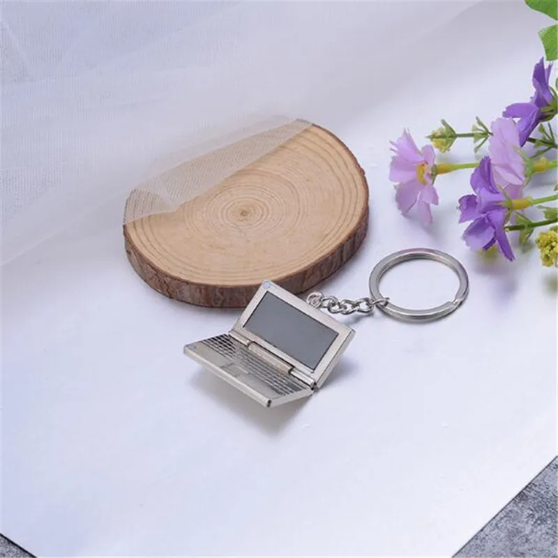 Новинка 2021 модный брелок для ключей ручной работы с компьютером женщин