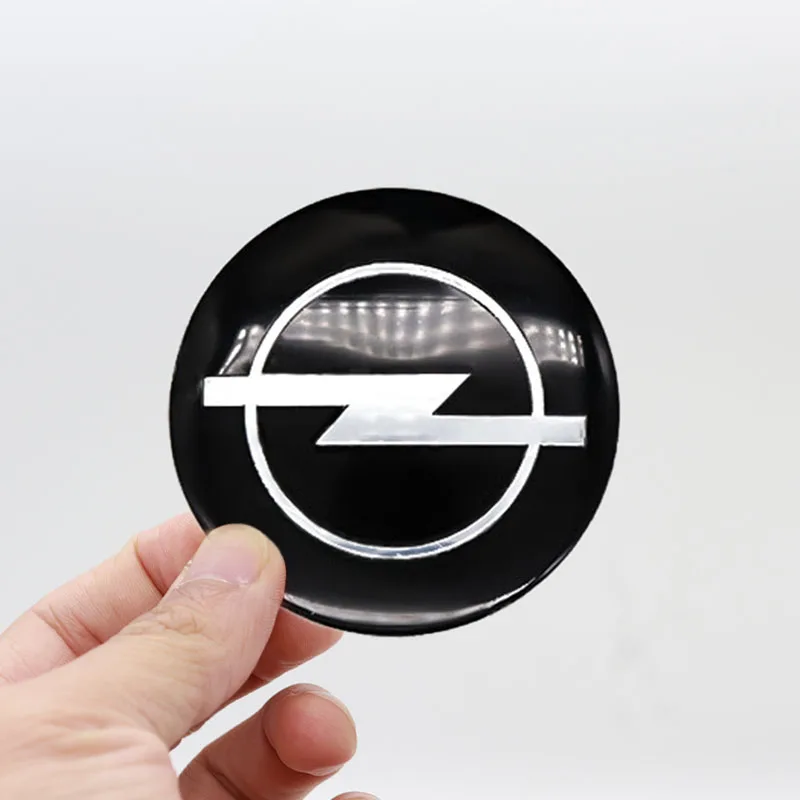 

4Pcs 65mm Car Wheel Center Hub Caps Emblem Stickers For OPEL LOGO Car accessories modified hub cover stickers