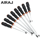Многофункциональная отвертка AIRAJ, отвертка с изолированной ручкой, инструмент для восстановление, открытие, крестообразнаяПрямая отвертка