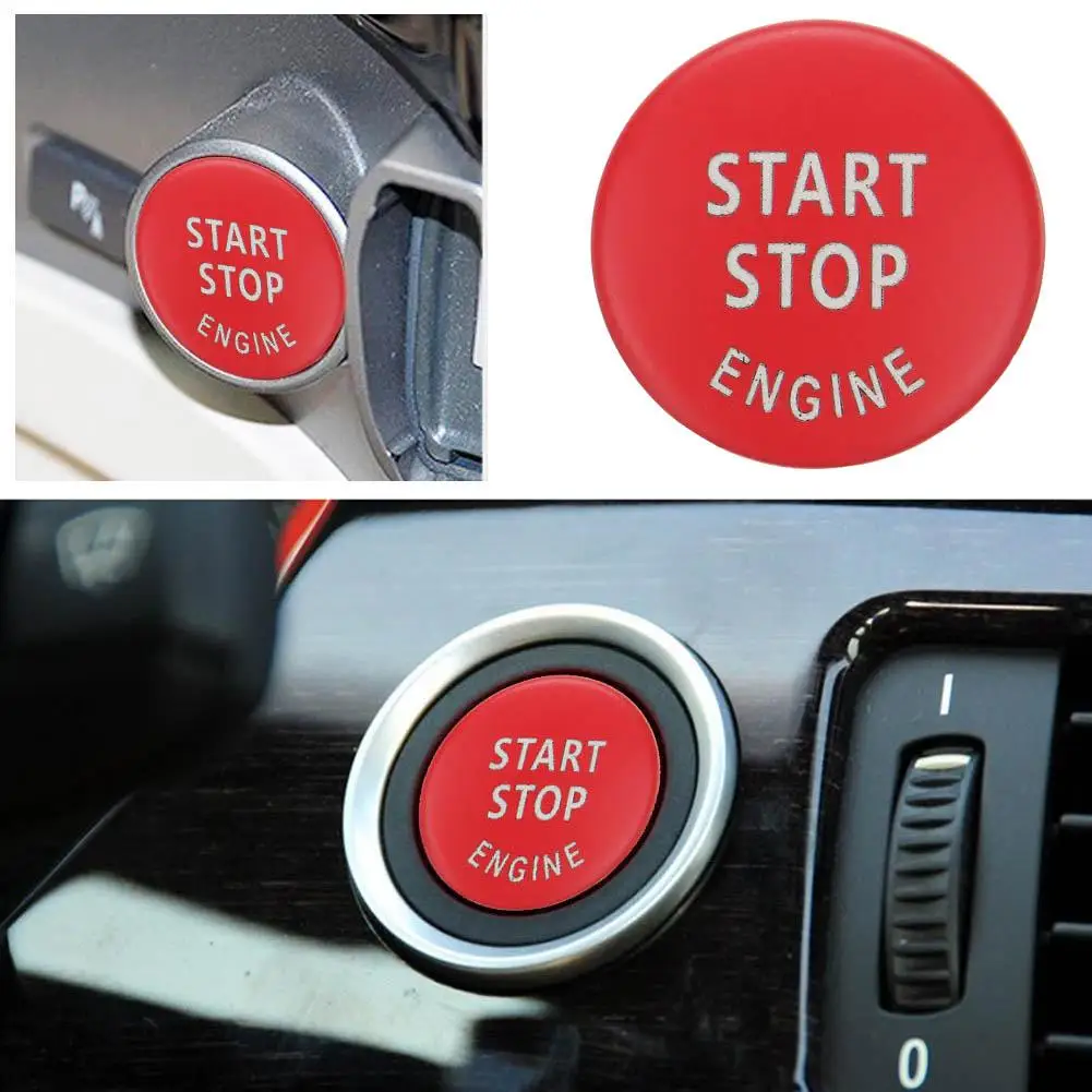 Start Stop Car Engine Button Switch Cover Replace for BMW 1/3/5 Series E87 E90/E91/E92/E93 E60 X1 E84 X3 E83 X5 E70 X6 E71 Z4 | Автомобили