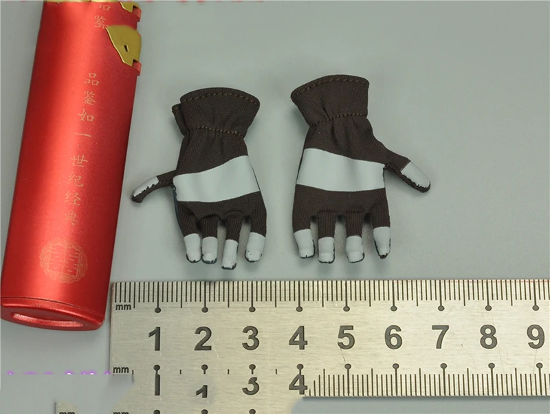 Модели перчаток Дельта спецназа в масштабе 1/6 серые и синие для 12-дюймовых