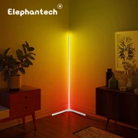 140cmled floor lamp with remote for living room dimmable rgbw modern floor lamp for childrens room decoration party floor light
