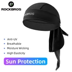 Велосипедный дышащий эластичный шарф ROCKBROS для мужчин и женщин, защитная Кепка от солнца для занятий на открытом воздухе, бега, кемпинга