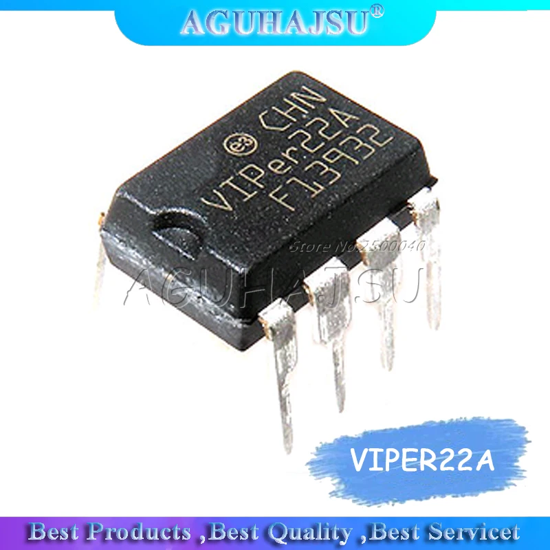 20 шт. VIPER22A VIPER22 DIP 8 AC/DC преобразователи низкая линия SMPS новый