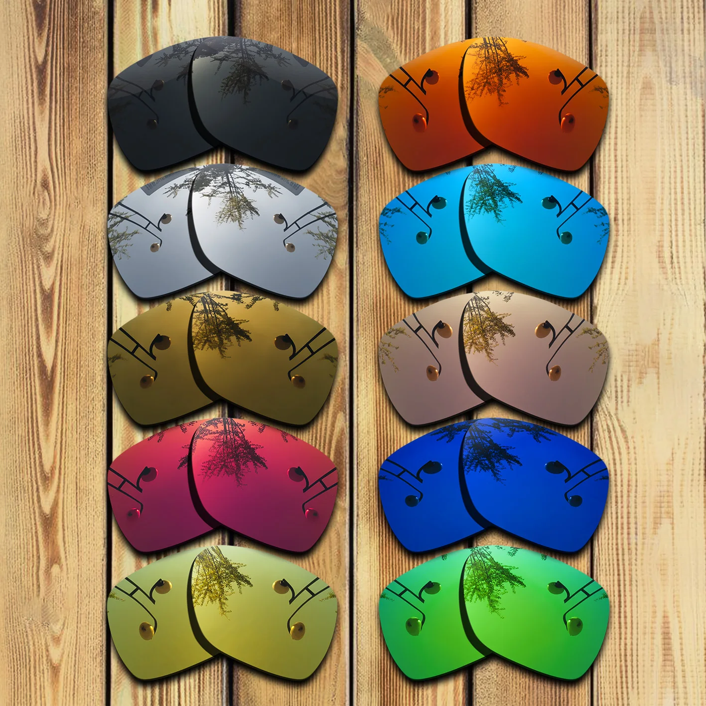 100% поляризованные Сменные линзы с точной огранкой для солнцезащитных очков Carrera