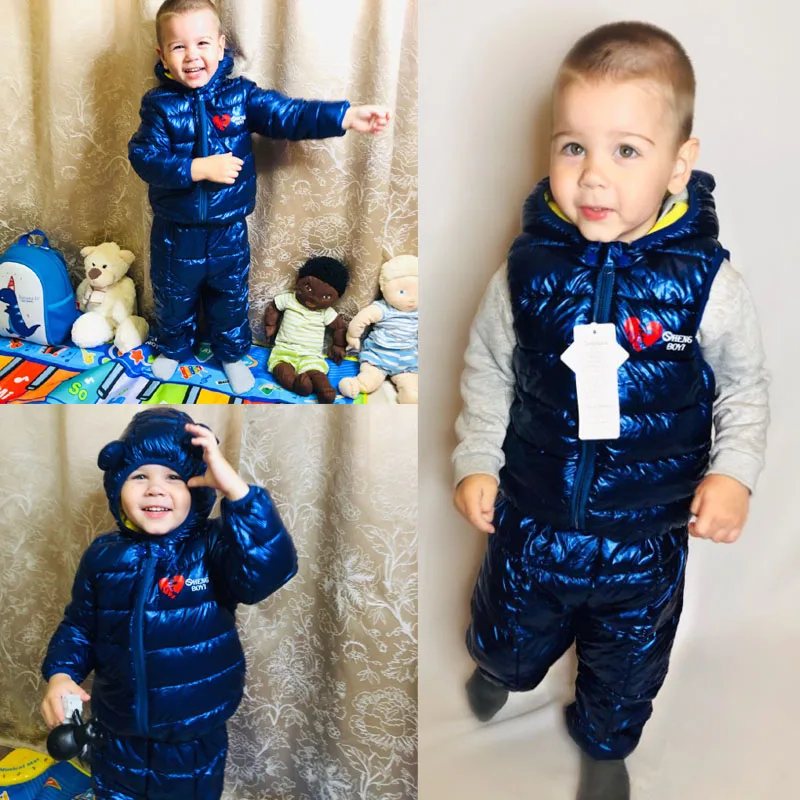 Зимняя одежда для маленьких девочек яркий детский хлопковый жилет с капюшоном