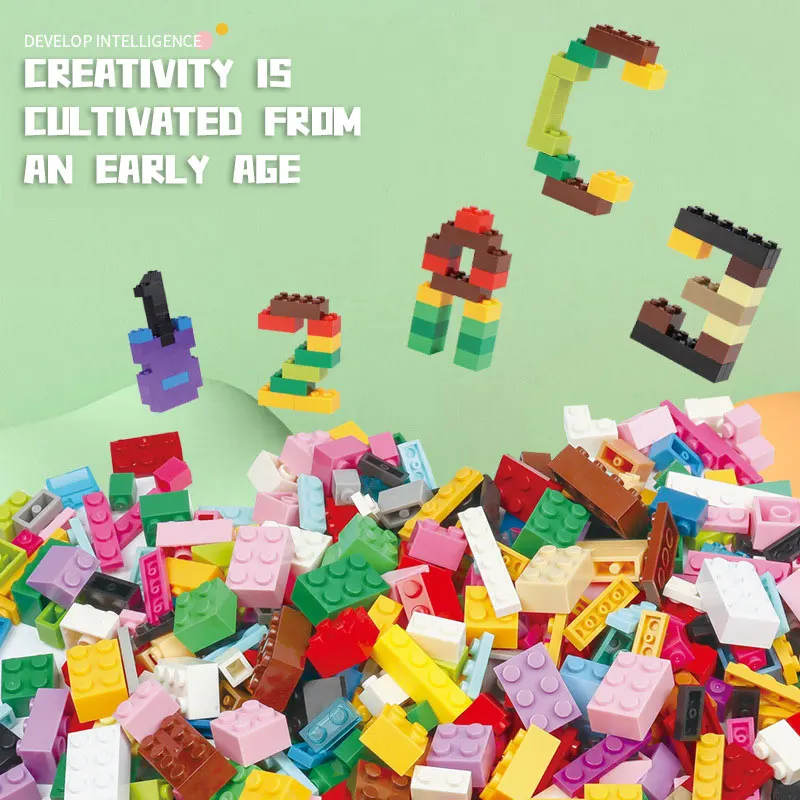 

Концентрирование упражнений, воображение, творчество, разнообразие, безопасность, мелкие строительные блоки, совместимы с головоломкой Lego ...