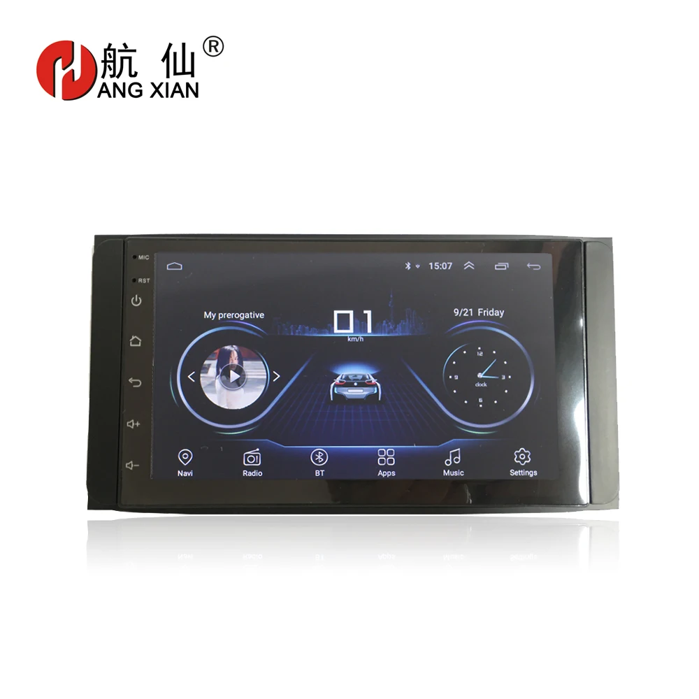 Автомагнитола HANGXIAN 2 din Android 8 1 для Toyota Camry vios corolla wish fortuner hilux Altis автомобильный dvd