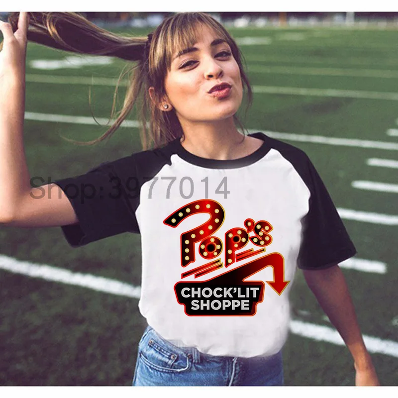 2021 летние Вид из ривердейл футболка Женские топы SouthSide змеи Тупоголовым 3 Женская