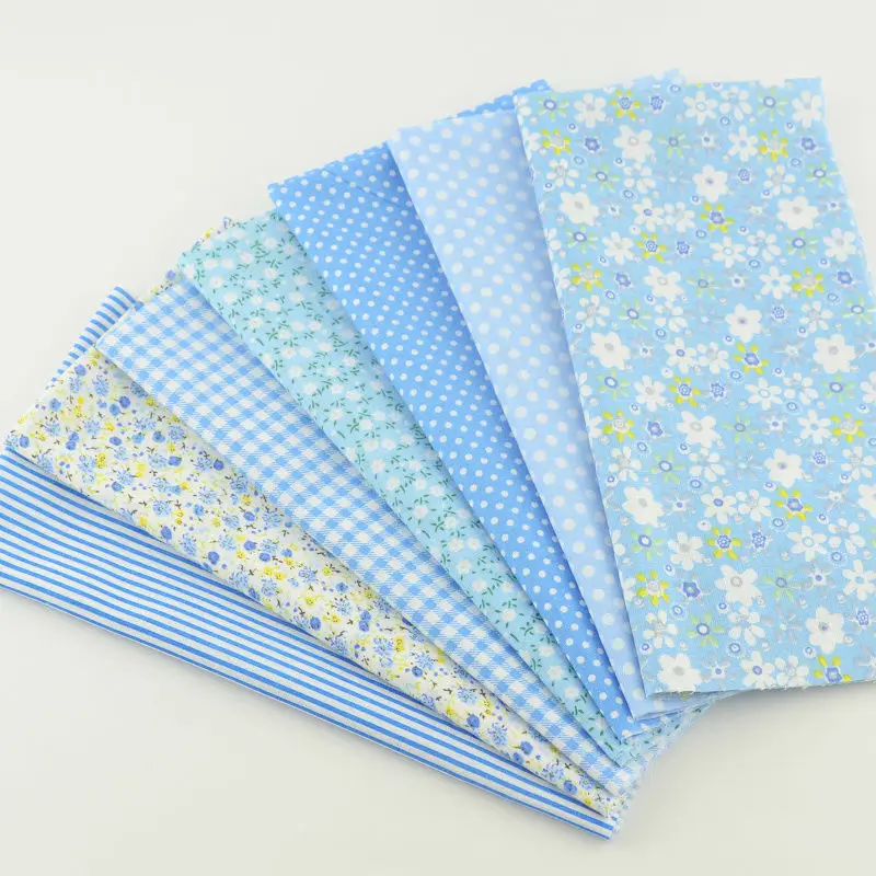 Простыня Booksew 7 шт./лот хлопчатобумажная ткань с цветочным рисунком четверть