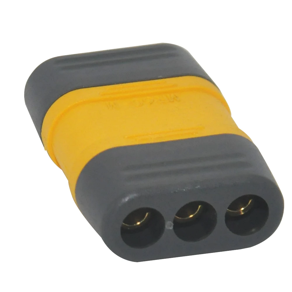 100pairs Amass MR60 Plug with Protector Cover 3.5mm 3 core Connector T plug Interface Sheathed for RC Model 50%off | Игрушки и хобби