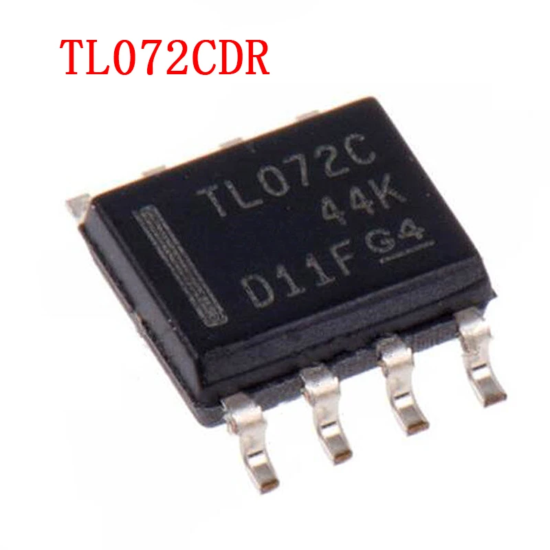 10 шт. TL072CDR SOP8 TL072C SOP TL072 SMD 072CDR 8 TL072CDT TL072C|Интегральные схемы| |