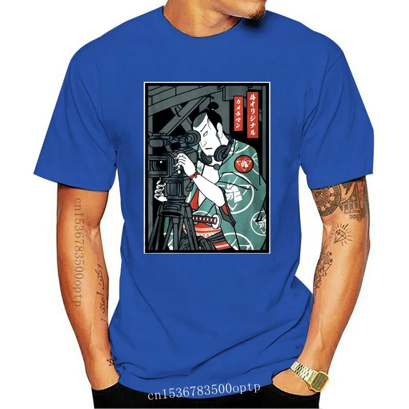 

New Samurai Photographer Funny Samurai Men Black Tshirt S 4Xl