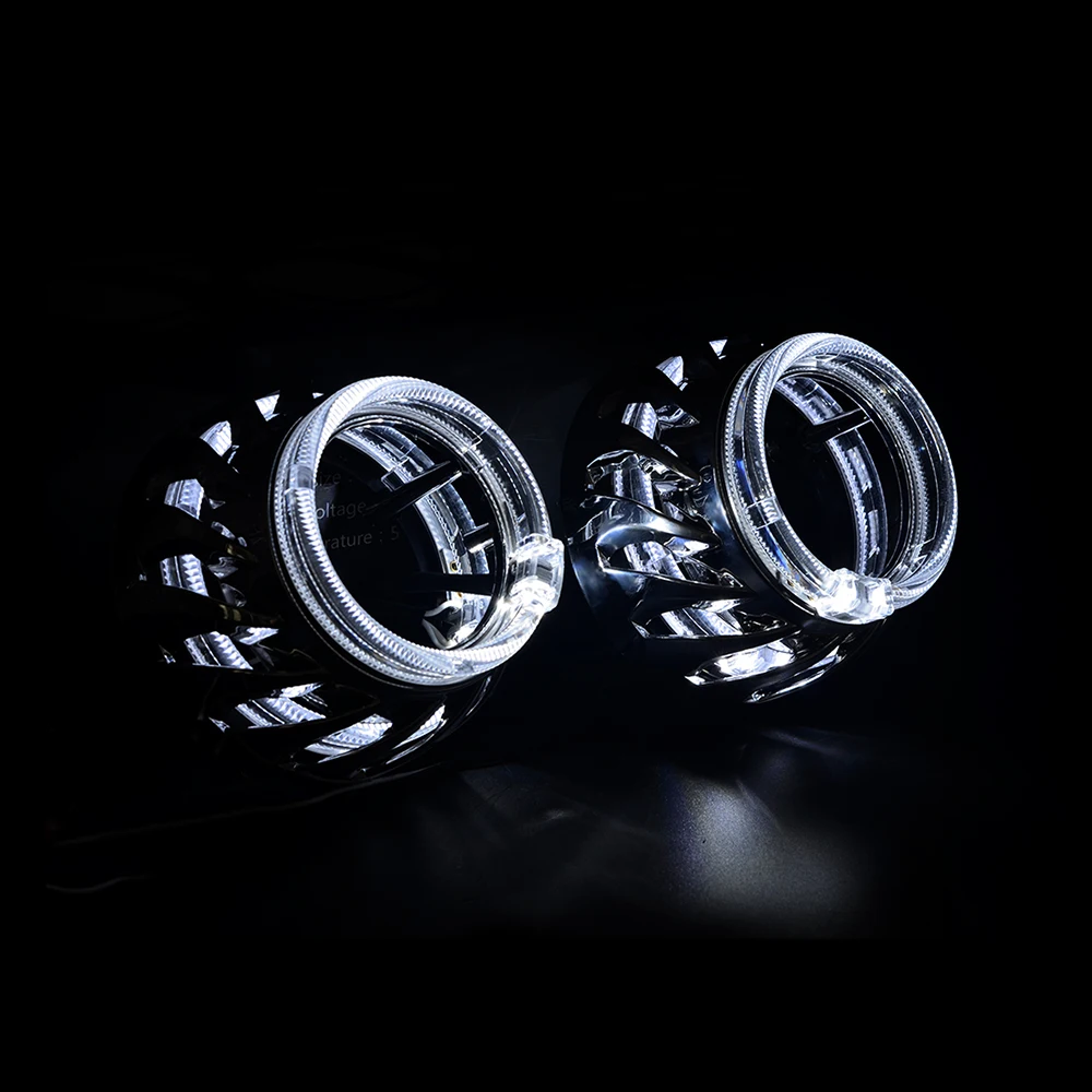 2 5 дюймовый сотовый биксеноновый прожектор линза кожух с DRL маской 35 Вт 5000K