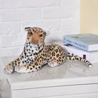 Милый маленький плюшевый игрушечный леопард, Реалистичная леопардовая кукла, подарок около 40 см xf2941