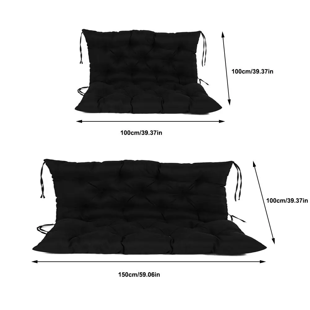 

100*100CM Chair Cushion Comfortable Soft Breathable Benches Cushion for Home Decor Outdoor Garden Benches Recliners