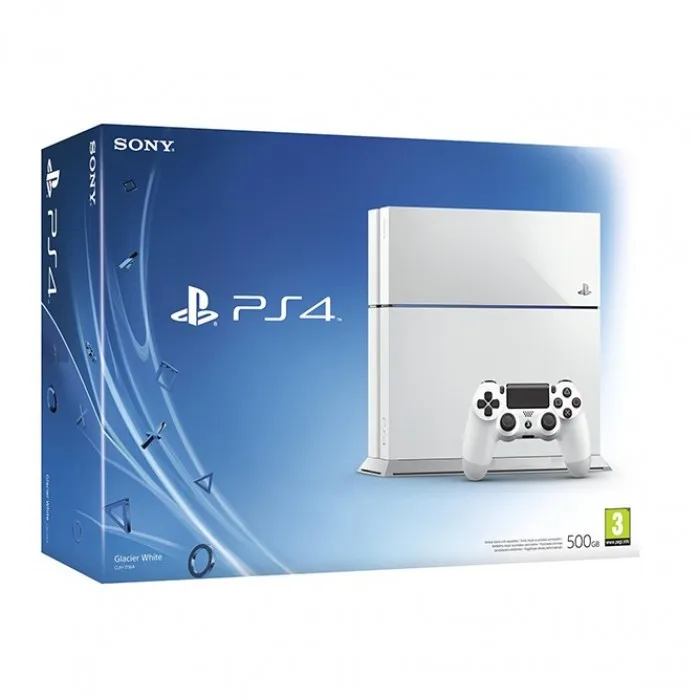 Приставка Sony PlayStation 4 (500 Гб) белая б/у | Электроника