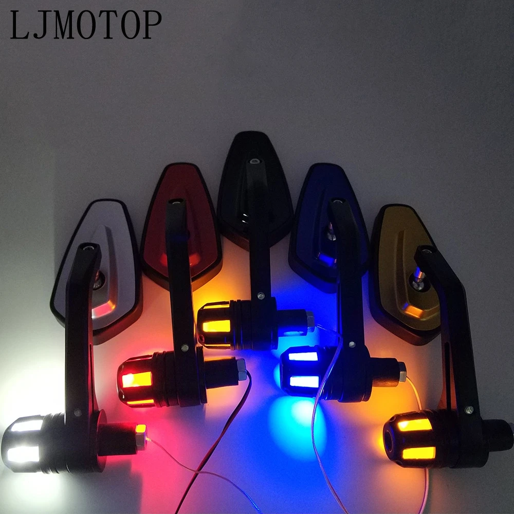 Мотоциклетное зеркало с поворотным светодиодным сигналом для модели Kawasaki H2 / H2R