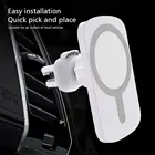 15 Вт магнитное беспроводное автомобильное зарядное устройство, подставка для Iphone12 Pro Max Mini Magsafing, быстрая Беспроводная зарядка, s Phone Hol Z1s5