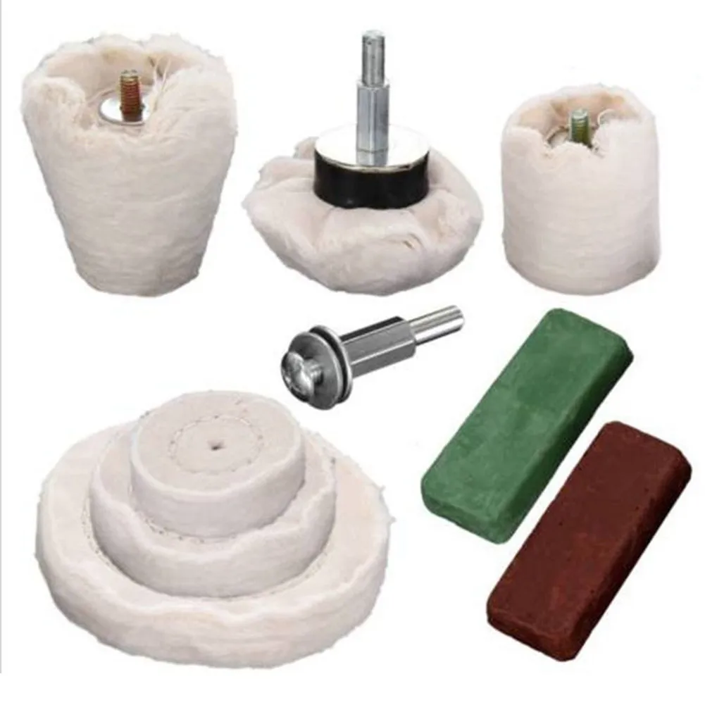 

Durable Polishing Kit High Quality Jewellery Mop Wheel Drill Polishers