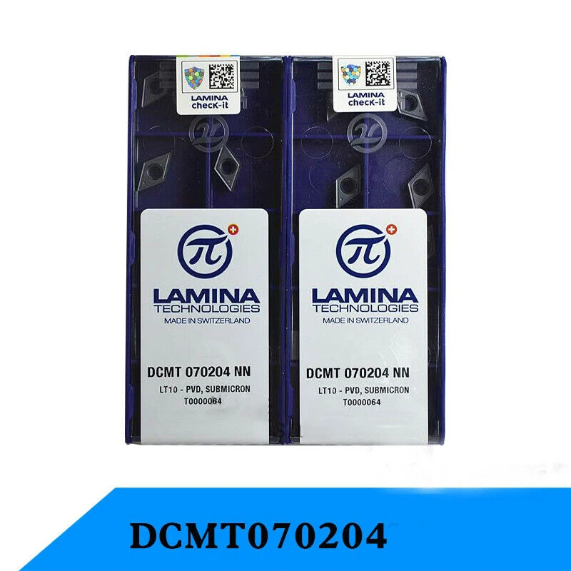 

10 шт. DCMT070204 NN DCMT21.51 карбидная вставка токарный станок