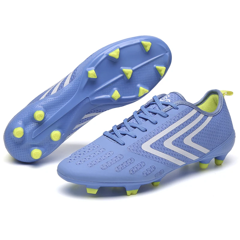 

Men's soccer shoes Outdor Long Spikes Professional Football Shoes Training Shoes Men's football Boots Futsal Size 35-45