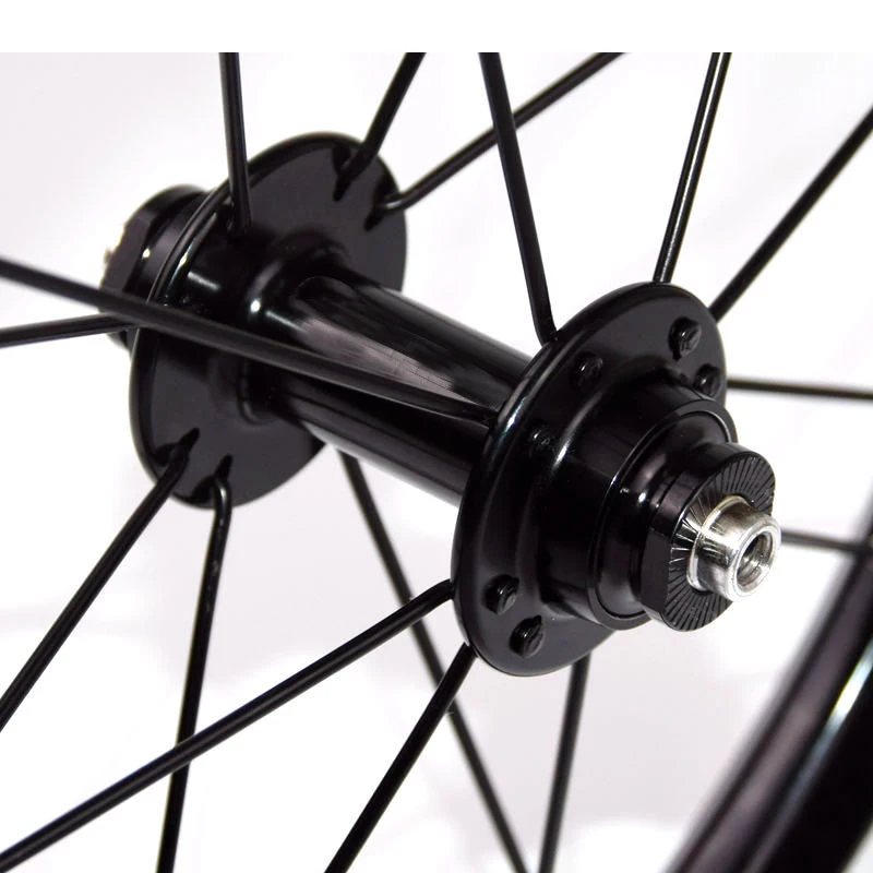14 дюймов алюминиевая колесная BMX 5 подшипник 3 ступицы скорости 74 мм 84 мм детский балансировочный велосипед Черный алюминиевый сплав колесная часть велосипеда