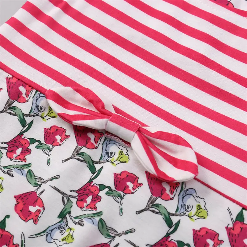 

Goocheer 2Pcs Summer Infant Girl Clothes Toddler Girls Flower Romper Baby's Jumpsuit Overall Headband 2pcs Outfits Clothes