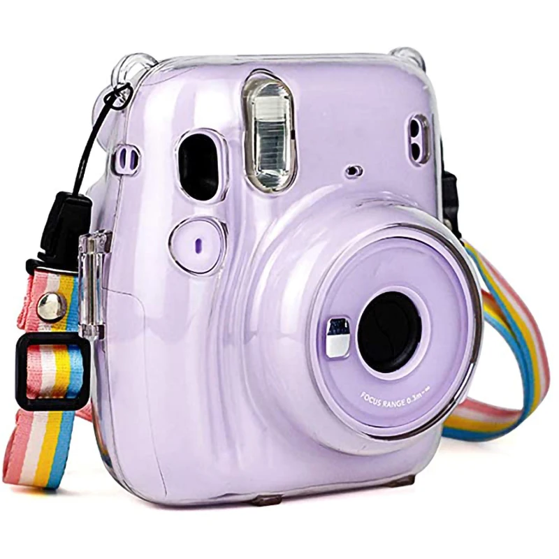 PC Case For Fujifilm Instax Mini 11 Camera Accessory Artist Oil Paint Instant Shoulder Bag Protector Cover Pouch | Электроника