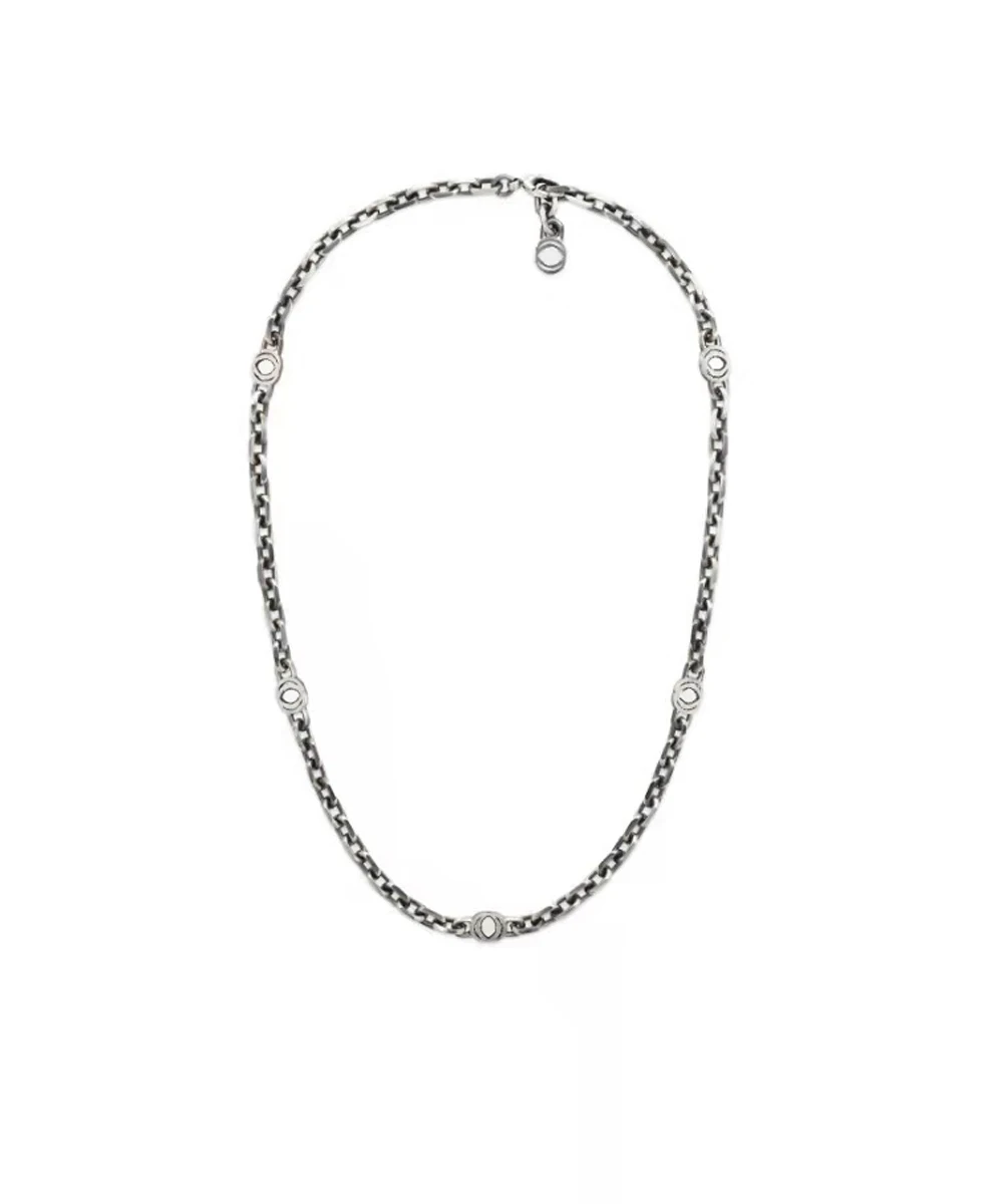 

Мужское и женское ожерелье из серебра 2021 пробы, с круглой подвеской