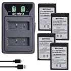 PS-BLS1 BLS1 батарея + новое светодиодное двойное зарядное устройство с типом C для Olympus E-400, E-410, E-420, E-450, ручка E-P1, E-P2, E-P3, E-PL1, E-PL3