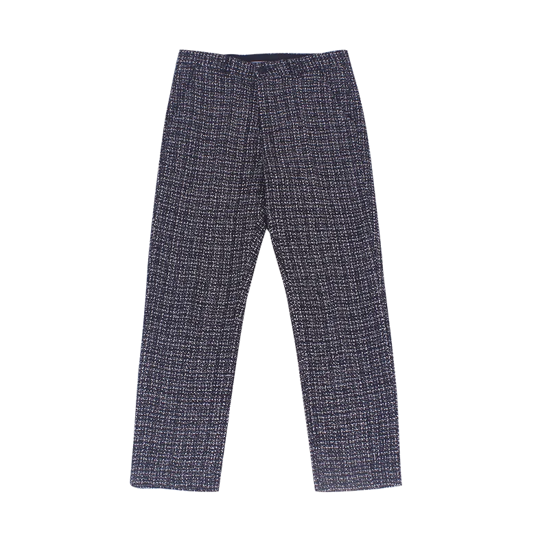 

Men Casual Plaid Slim Fit Pant Male Vintage Fashion Trouser Straight Suit Pant