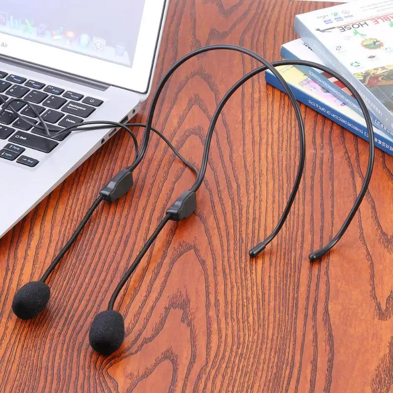 2 шт. головная гарнитура микрофоны головные с мини-разъемом XLR TA3F широко