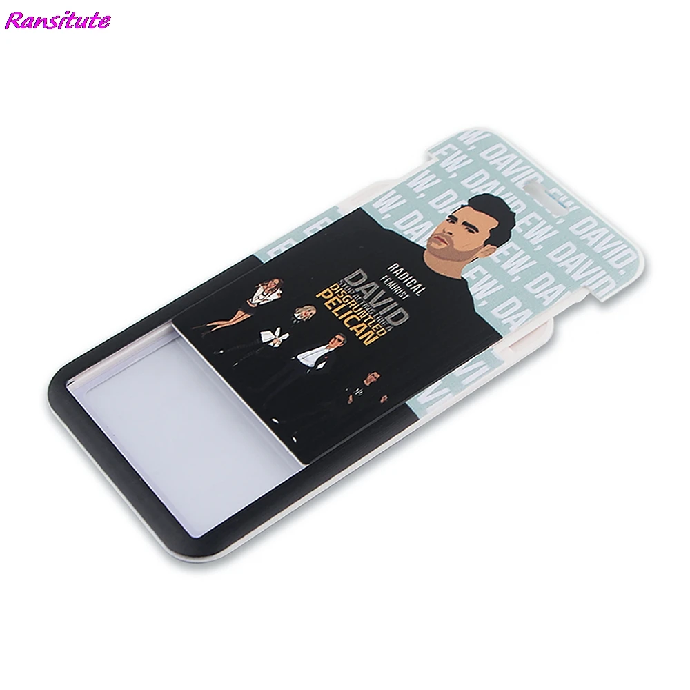 Ransitute R1416 ТВ показать шнурки для кредитных карт ID держатель значка студент Для