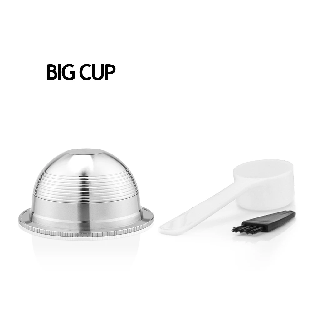 

Многоразовая капсула iCafilas для Nespresso Vertuoline Plus из нержавеющей стали