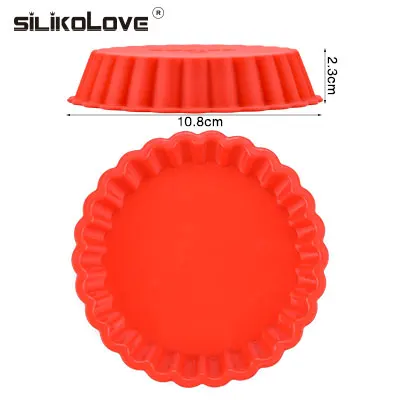 random color 687 SILIKOLOVE мини-спираль Форма Еда Класс силиконовые формы и противни для выпечки тортов 3d рифленая формы торт форме вывеска с неоновой подсветкой жаропрочные Инструменты для выпечки - Цвет: random color 687